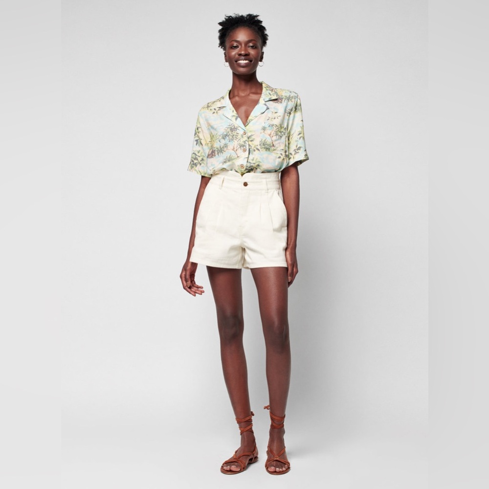 Faherty Rikki Organic Cotton Shorts size medium